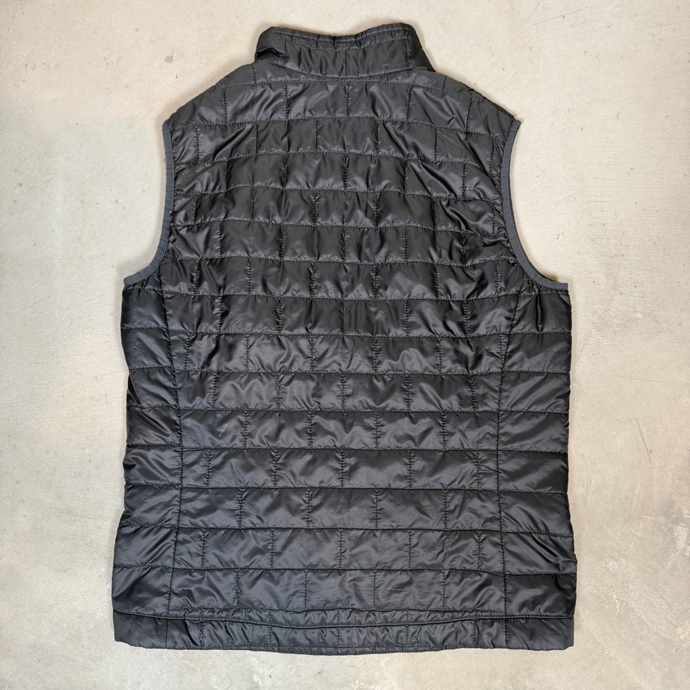 Patagonia Mens Nano Puff Vest Black Medium PrimaLoft Insulated 84241 Puffer - Picture 5 of 8